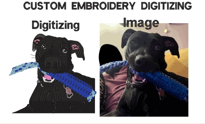 Gig Preview - Digitize image for embroidery, logo and patches in dst files emb design few hour