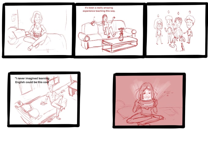 Gig Preview - Create a beautiful storyboard for your projects