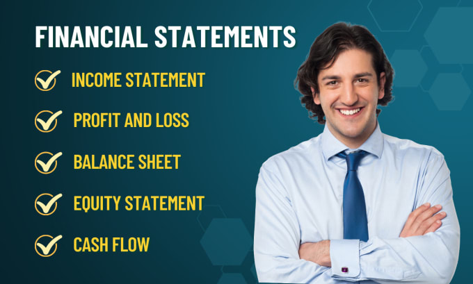 Gig Preview - Prepare income statement cash flow balance sheet profit and loss