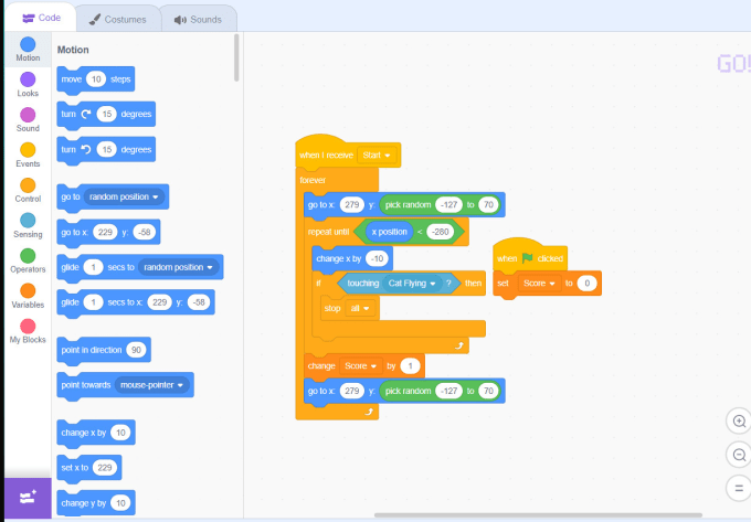 Gig Preview - Tutor scratch block coding