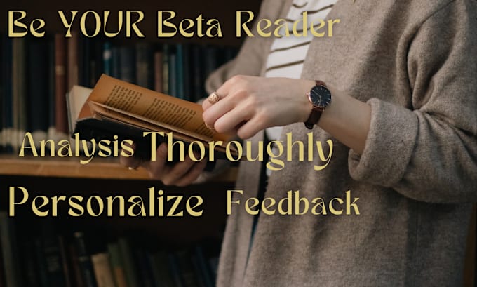 Gig Preview - Provide professional beta reading for your novels