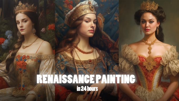 Gig Preview - Turn your photo into a historical renaissance painting