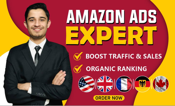 Gig Preview - Manage your amazon ads, amazon PPC and boost your sales