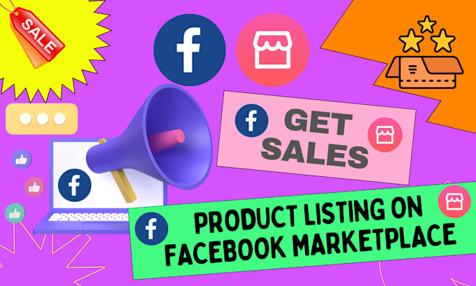 Gig Preview - Do products listing on facebook marketplace sell your product