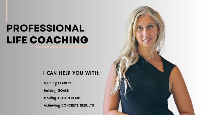 Gig Preview - Be your personal life and mindset coach