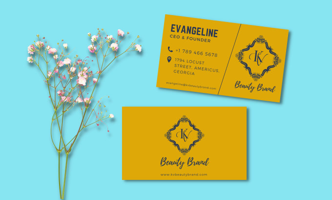 Gig Preview - Design business cards using canva pro