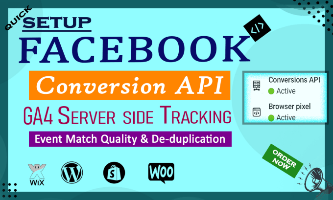 Bestseller - fix or setup facebook conversion API, ga4 server side tracking, fb pixel via GTM