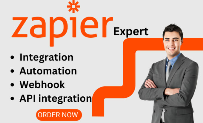 Gig Preview - Be your zapier zap, zapier api integration webhook expert