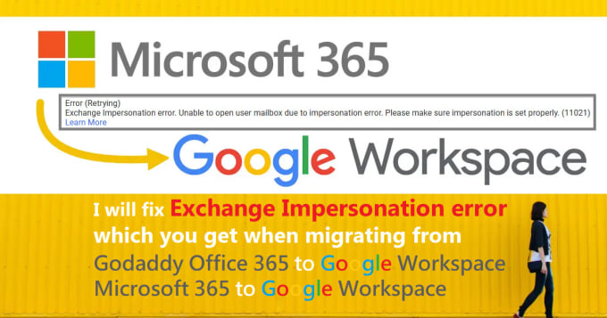 Gig Preview - Fix office 365 exchange impersonation error in email migration