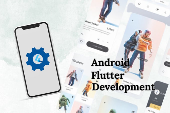 Gig Preview - Develop front end amazing UI mobile apps with flutter