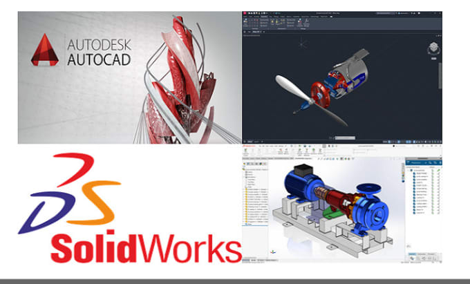 Gig Preview - Do technical drawing and engineering drawing using autocad and solid works