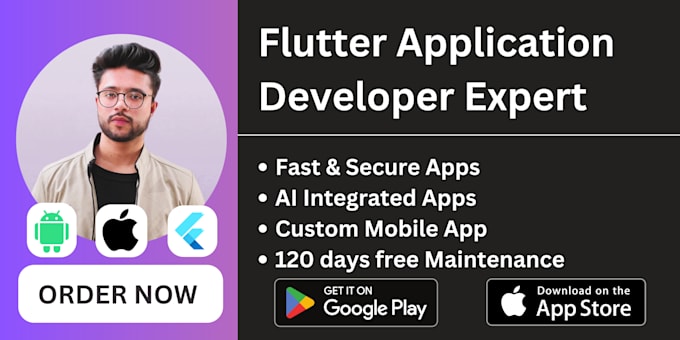 Bestseller - do mobile app development android ios flutter app development flutter developer