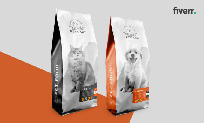 Gig Preview - Design pet food packaging, stand up pouch, mylar bags