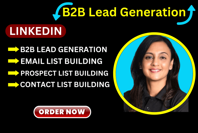 Gig Preview - Provide b2b lead generation, email list, and prospect list building