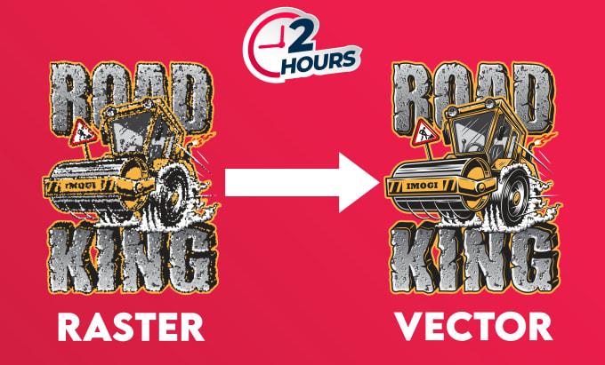 Gig Preview - Vector tracing your design, logo raster to vector