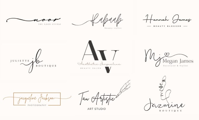 Gig Preview - Design artistic handwritten signature logo, scripted, calligraphy