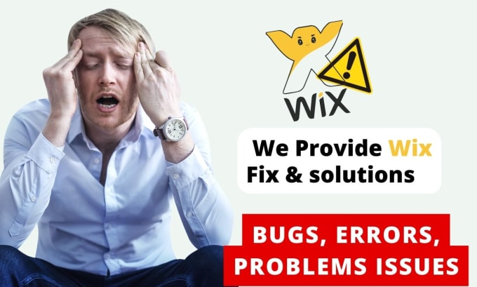 Gig Preview - Fix wix website errors and provide advice, consultation