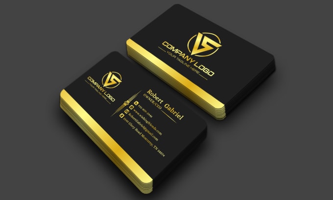 Gig Preview - Do modern minimalist and luxury business card design