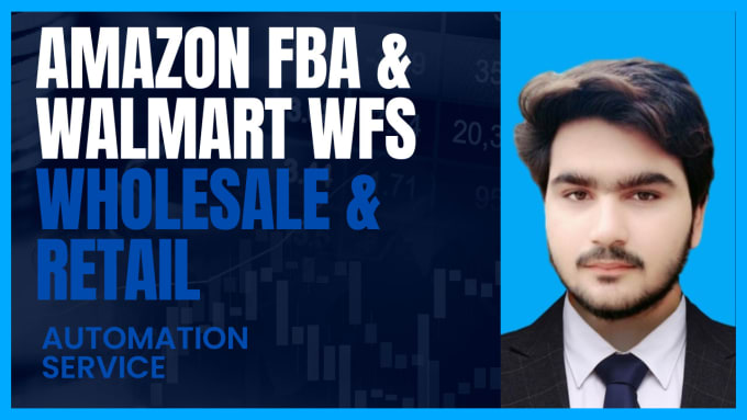 Gig Preview - Provide amazon fba, walmart wfs  wholesale and retail automation service