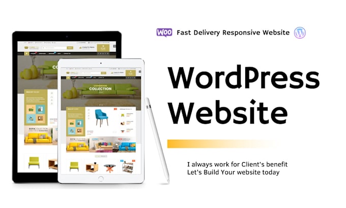 Gig Preview - Do wordpress website with elementor pro redsign wordpress website by elementor