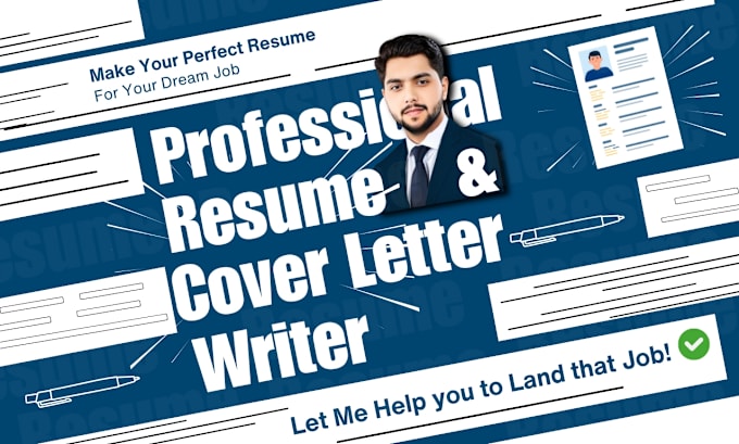 Gig Preview - Write international ats based resume,CV, and cover letter,