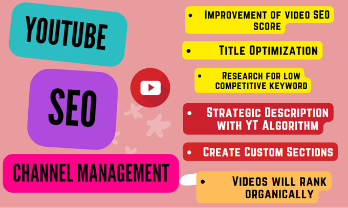 Gig Preview - Rank your videos on youtube, with my finest SEO abilities