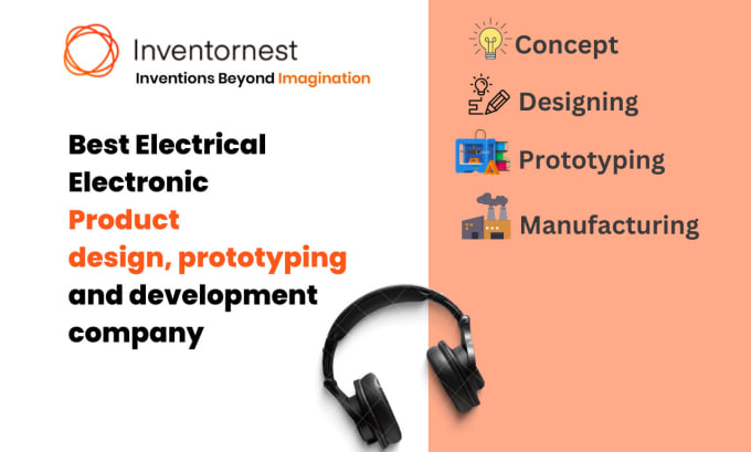 Gig Preview - Design and develop complete electronic product prototype