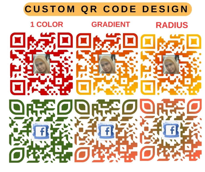 Gig Preview - Create professional custom qr code 9 patterns any colors