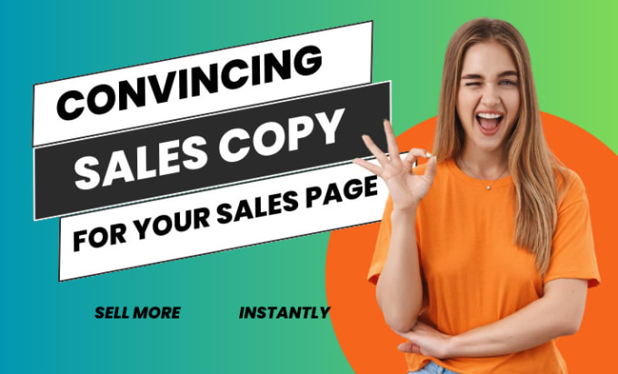 Gig Preview - Do excellent sales email copywriting, landing page, facebook ad copywriting