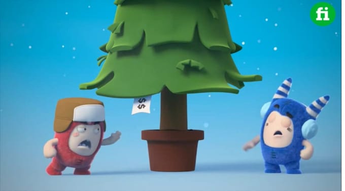 Gig Preview - Make happy animated christmas greetings video