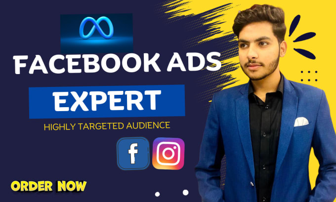 Gig Preview - Be your expert advertising fb , instagram ads campaign