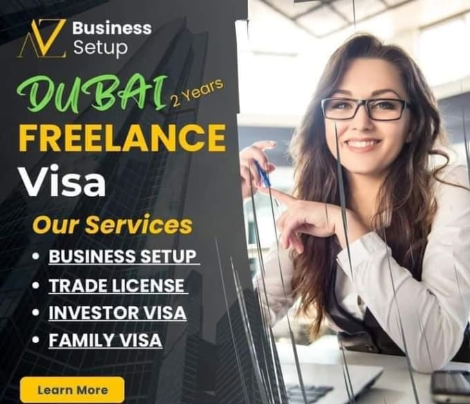 Gig Preview - Guide you to get uae freelance visa