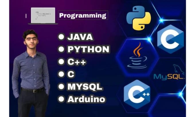 Gig Preview - Do projects in c, cpp, c sharp, java, python programming