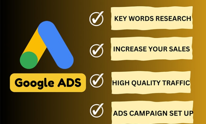 Gig Preview - Set up and optimize your google ads campaign