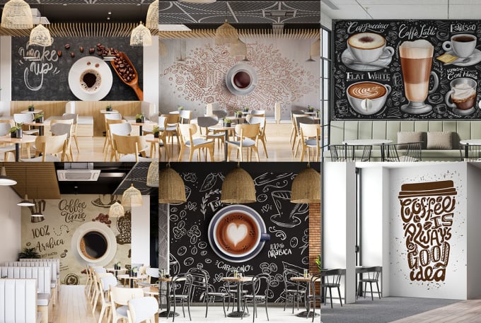 Gig Preview - Caffeine inspired wall designs with stunning artwork