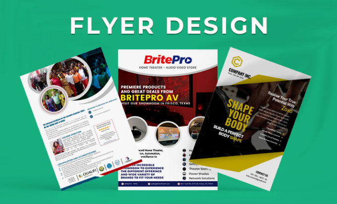 Gig Preview - Create a professional, corporate flyer design