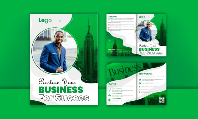 Gig Preview - Create professional business company brochure design