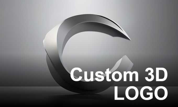 Gig Preview - Create custom 3d logo, 3d product animation, simple and fast