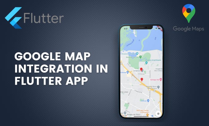 Gig Preview - Integrate google maps into your flutter app for ios and android