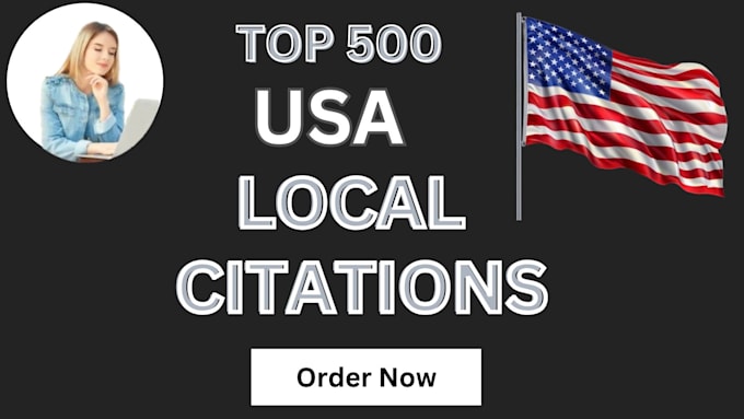 Gig Preview - Do top 500 live USA local citation