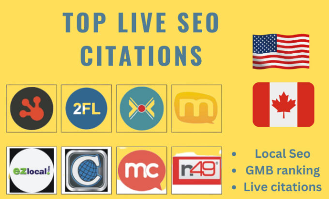 Gig Preview - Do local citation for any country for local seo ranking