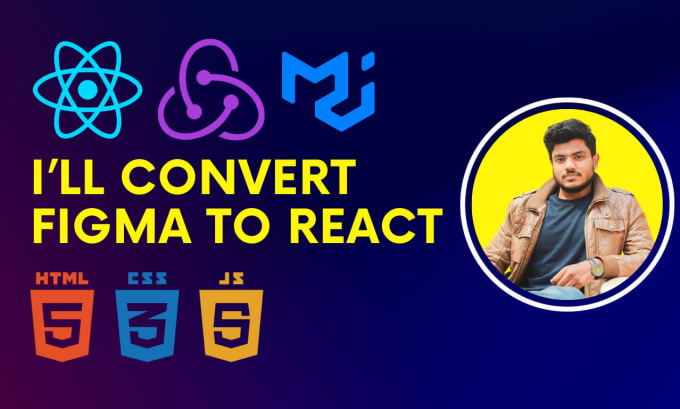 Gig Preview - Convert figma to react js or next js as your react developer