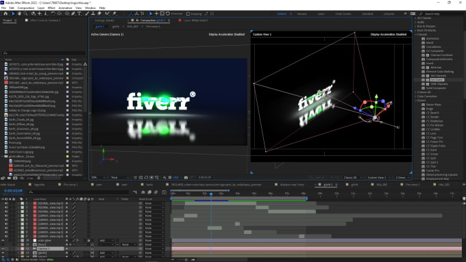 Gig Preview - Professional video and photo logo animation