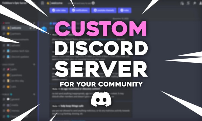 Bestseller - setup your custom discord server