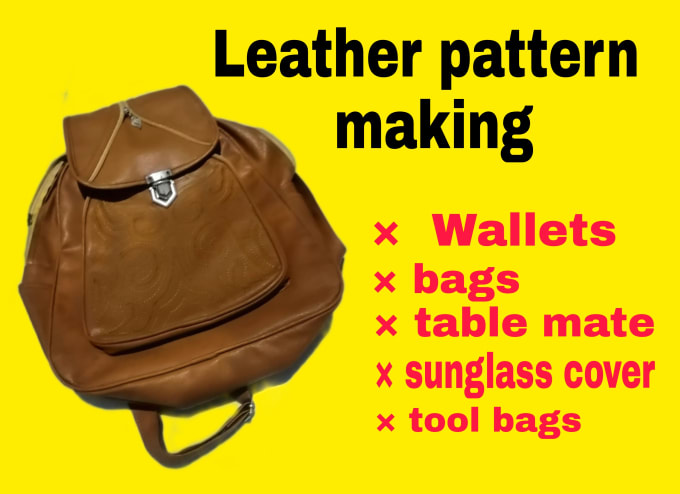 Gig Preview - Create sewing leather items patterns template for you