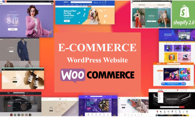 Gig Preview - Build a responsive wordpress ecommerce website and store