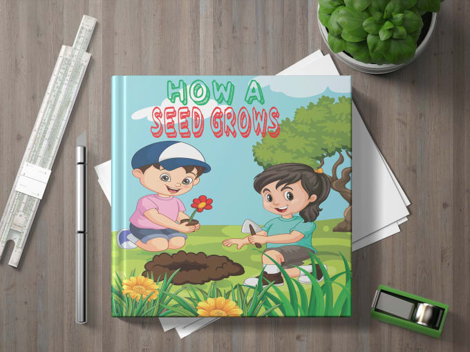 Gig Preview - Cute childrens story book illustrations and book cover