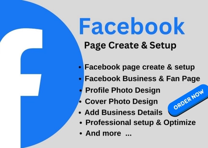 Gig Preview - Do facebook business page create and setup everything for success