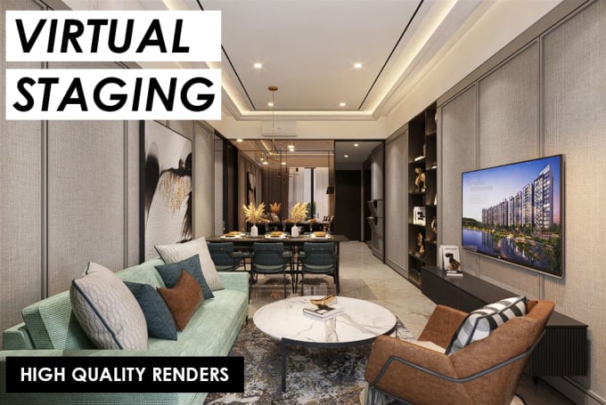 Gig Preview - Do virtual staging, virtual furniture and virtual renovation