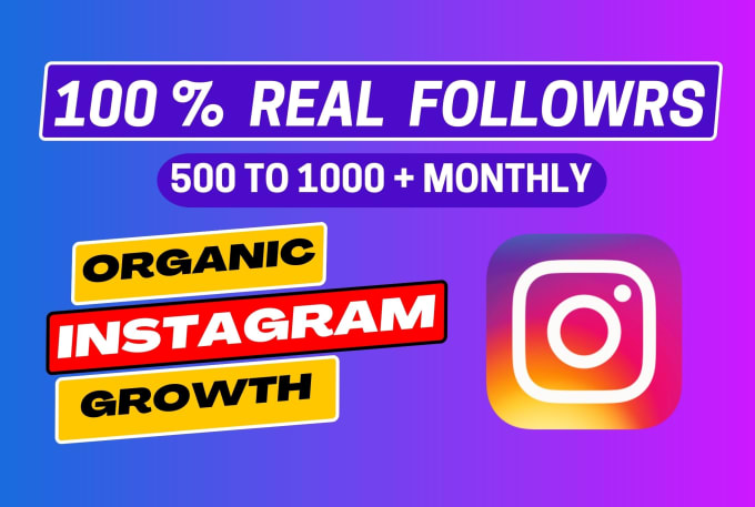 Gig Preview - Do super fast instagram marketing and organic growth